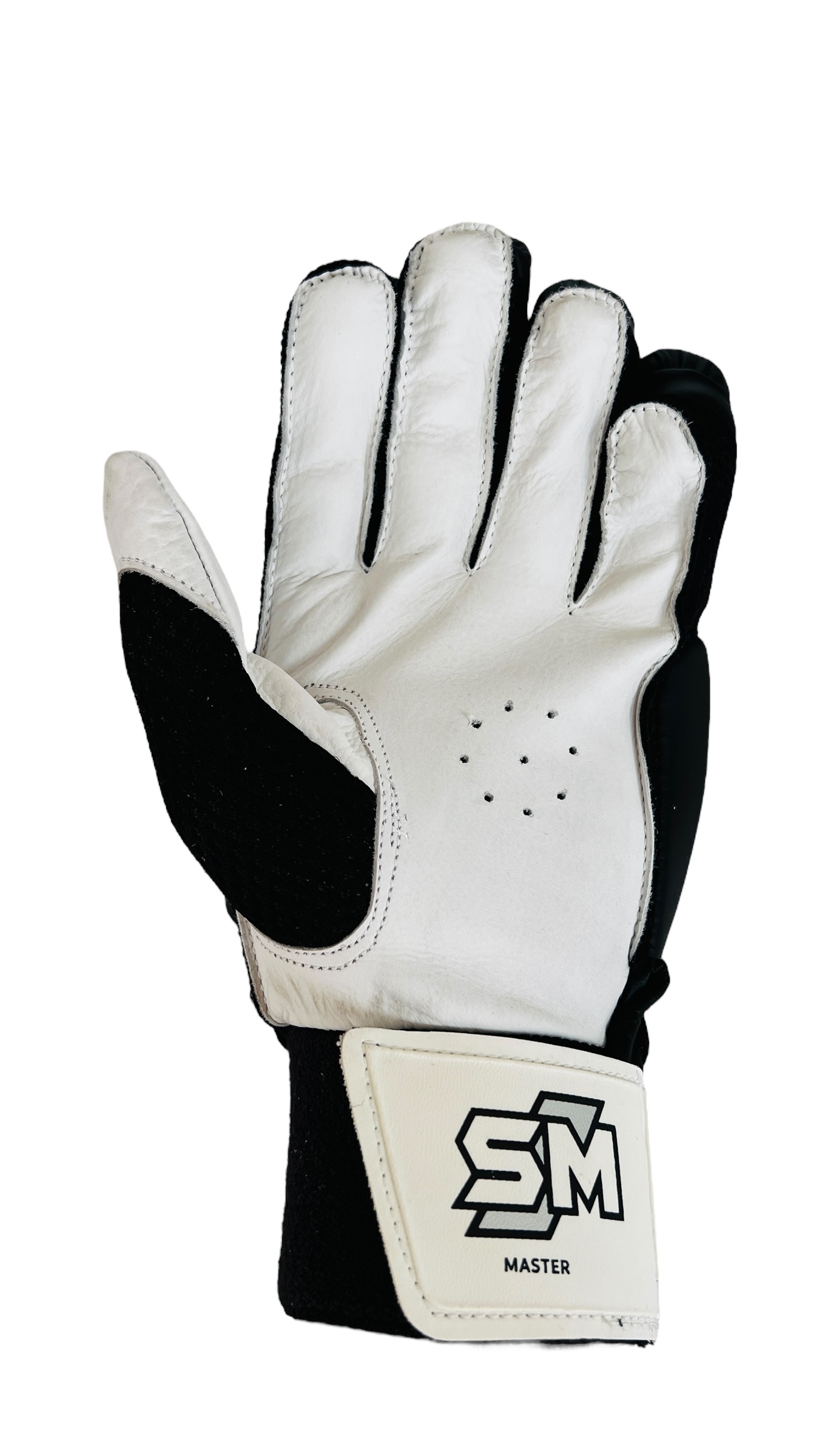 SM Master Black Batting Gloves MRH - Image 3