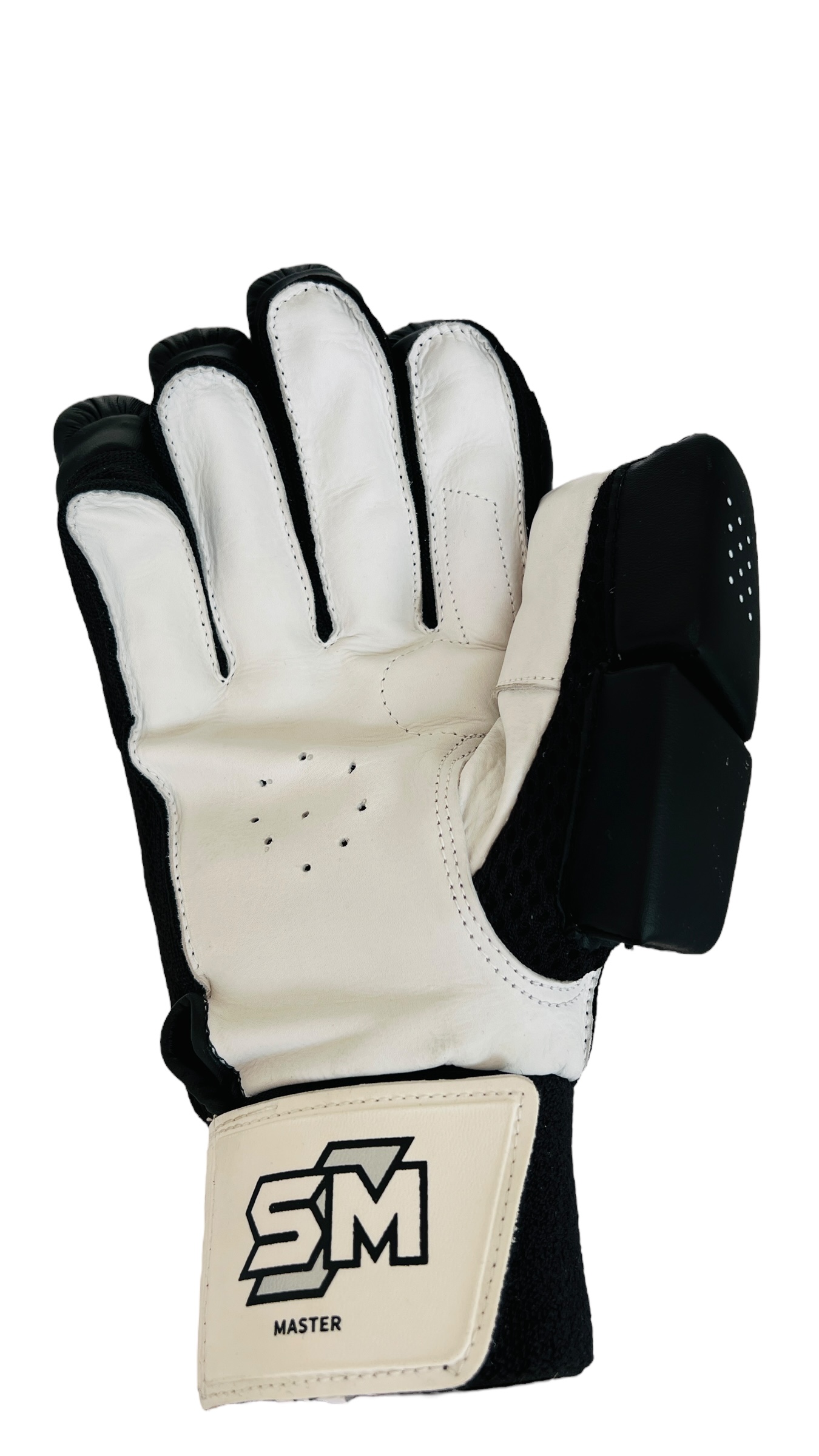 SM Master Black Batting Gloves MRH - Image 4