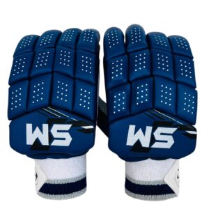 SM Master Navy Batting Gloves MRH