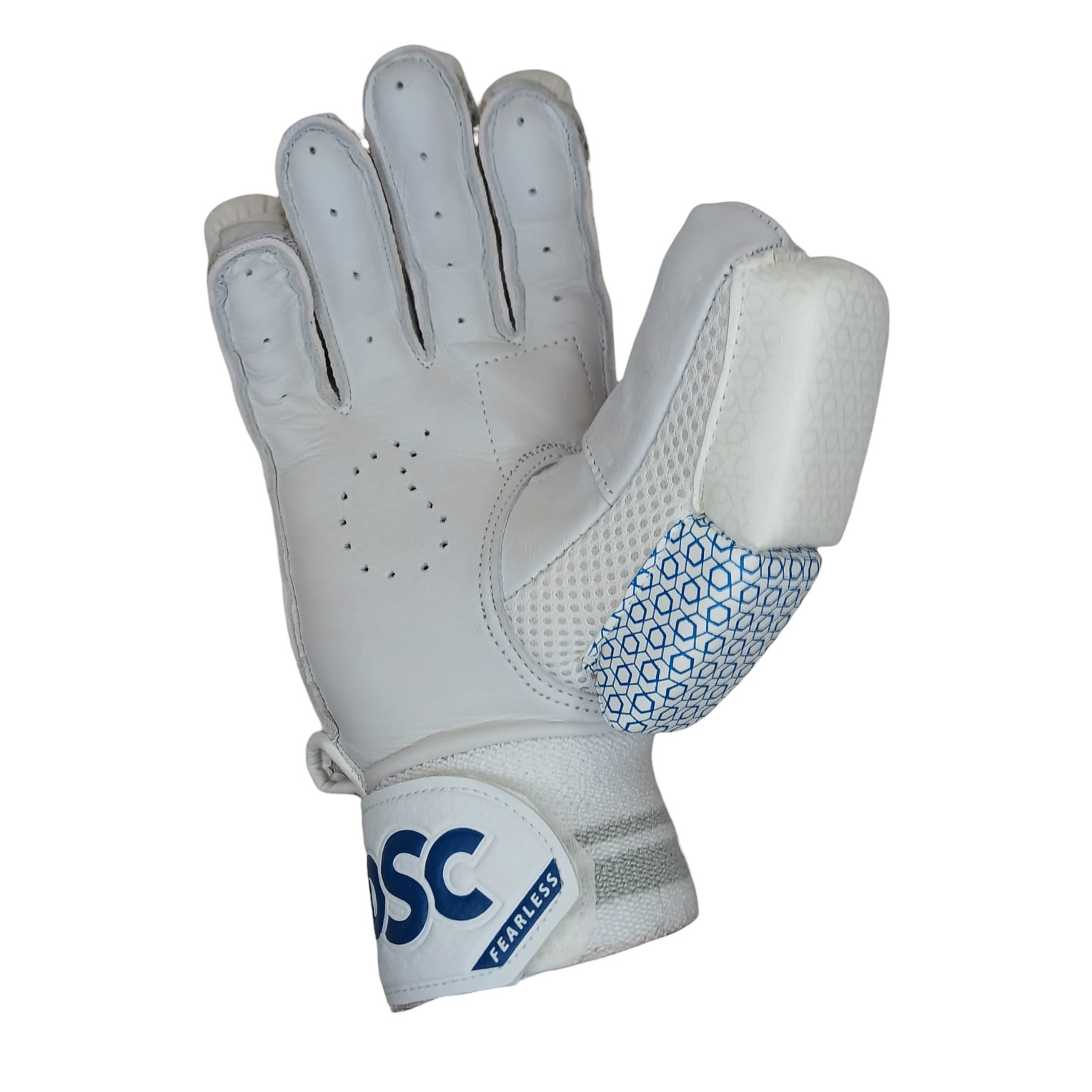 DSC Blu 3000 Batting Gloves - Image 4